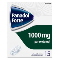 PANADOL FORTE 1000 mg tabl, kalvopääll 15 fol