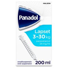 PANADOL 24 mg/ml oraalisusp 200 ml